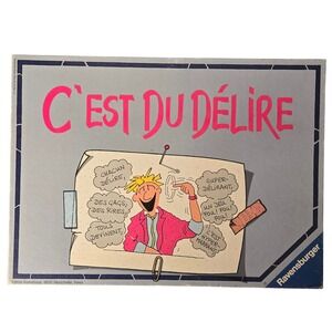 C'est‎ Du Delire Jeu de société Vintage Ravensburger – Famille, Party Game, Quiz